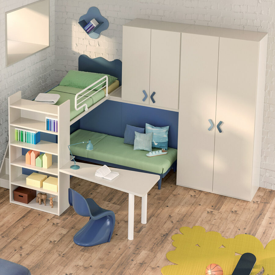 Double children's bedrooms - Corazzin